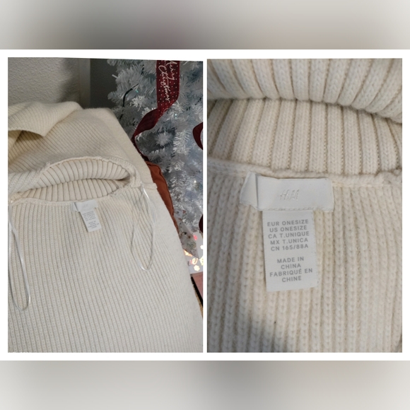 H&M White Dickie Sweater - Picture 6 of 12